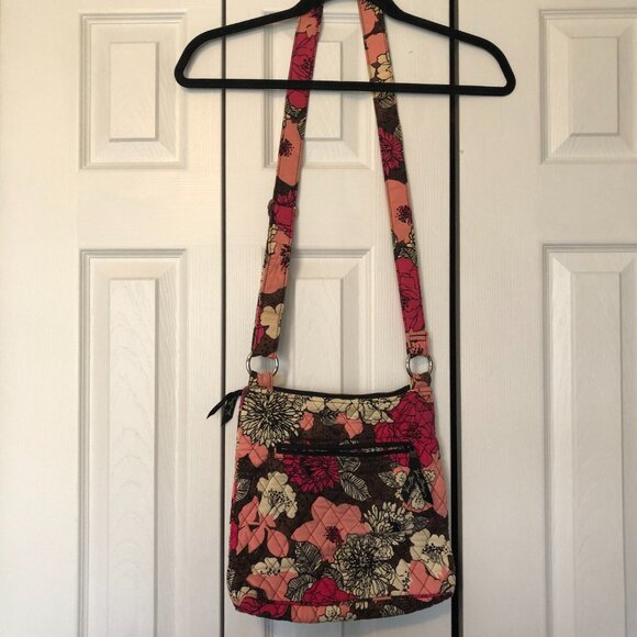 EVERYTHING MUST GO!! vera bradley cross body mocha rouge - Picture 7 of 7